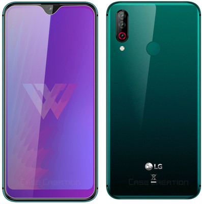 CASE CREATION Tempered Glass Guard for LG W30 Pro Tempered Glass Screen guard Scratch Protection Temper(Pack of 1)
