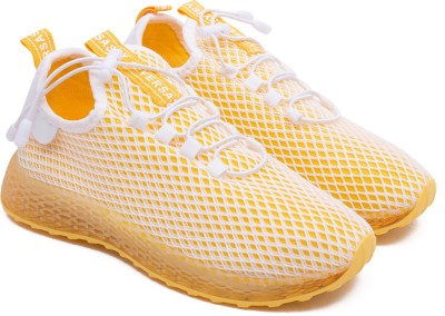 Eversassy Walking Shoes For Women(Yellow)