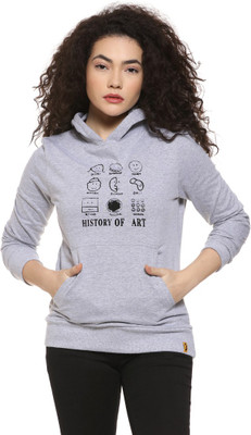 CAMPUS SUTRA Full Sleeve Printed Women Sweatshirt