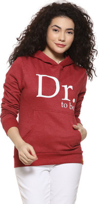 CAMPUS SUTRA Full Sleeve Printed Women Sweatshirt