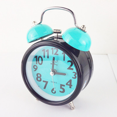 Orelius Analog Blue, Black Clock