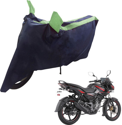 UrbanLifesylers Two Wheeler Cover for Bajaj(Pulsar 135 LS DTS-i, Blue, Green)