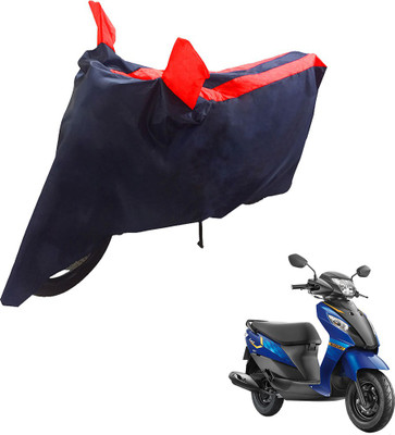 UrbanLifesylers Two Wheeler Cover for Suzuki(Let's, Blue, Red)