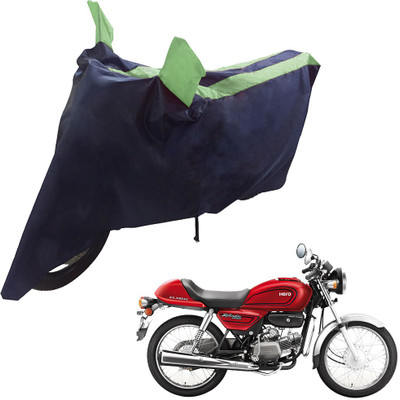 UrbanLifesylers Two Wheeler Cover for Hero(Splendor Pro Classic, Blue, Green)