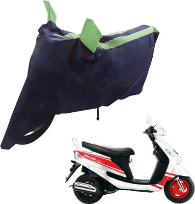 UrbanLifesylers Two Wheeler Cover for Mahindra(Rodeo RZ, Blue, Green)
