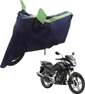 UrbanLifesylers Two Wheeler Cover for Hero(CBZ Extreme, Blue, Green)