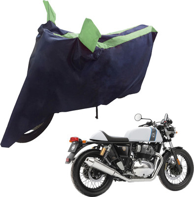 UrbanLifesylers Two Wheeler Cover for Royal Enfield(Continental GT, Blue, Green)
