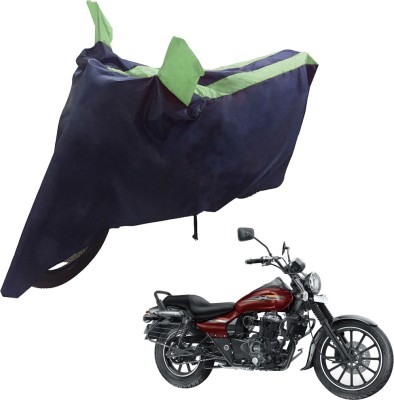 UrbanLifesylers Two Wheeler Cover for Bajaj(Avenger 150 Street, Blue, Green)