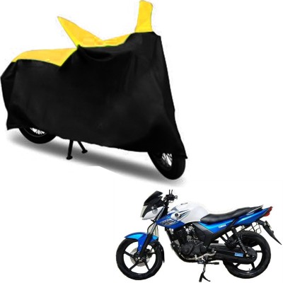 RONISH Two Wheeler Cover for Yamaha(SZ-RR, Black, Yellow)