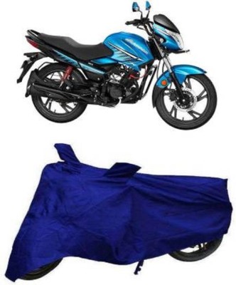 AutoRash Two Wheeler Cover for Hero(Glamour FI, Blue)