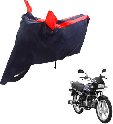 UrbanLifesylers Two Wheeler Cover for Hero(Splendor Pro, Blue, Red)