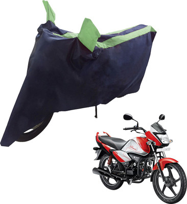 UrbanLifesylers Two Wheeler Cover for Hero(Splendor I Smart, Blue, Green)