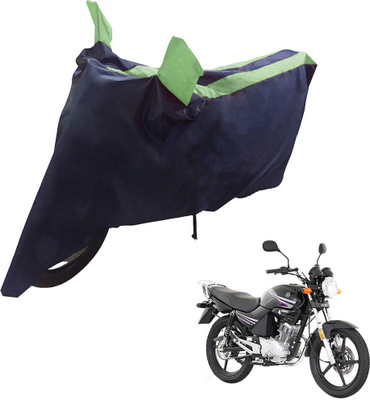 UrbanLifesylers Two Wheeler Cover for Yamaha(YBR 125, Blue, Green)