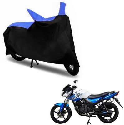 InayaAutoMotive Two Wheeler Cover for Yamaha(SZ-RR, Black, Blue)