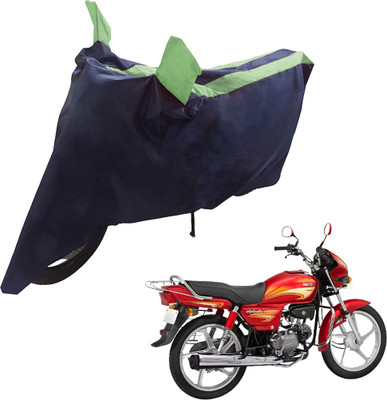 UrbanLifesylers Two Wheeler Cover for Hero(HF Deluxe, Blue, Green)