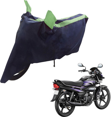 UrbanLifesylers Two Wheeler Cover for Hero(Super Splendor, Blue, Green)