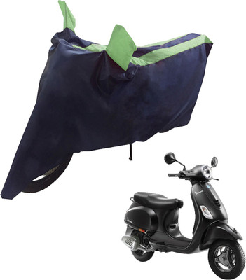 UrbanLifesylers Two Wheeler Cover for Piaggio(Vespa, Blue, Green)