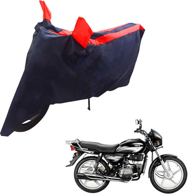 UrbanLifesylers Two Wheeler Cover for Hero(Splendor Plus, Blue, Red)