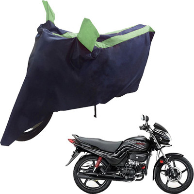 UrbanLifesylers Two Wheeler Cover for Hero(Passion Pro, Blue, Green)
