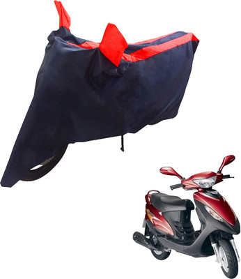UrbanLifesylers Two Wheeler Cover for Kinetic(Nova, Blue, Red)