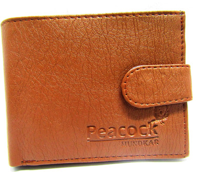 Mundkar Men Tan Artificial Leather Wallet(5 Card Slots)