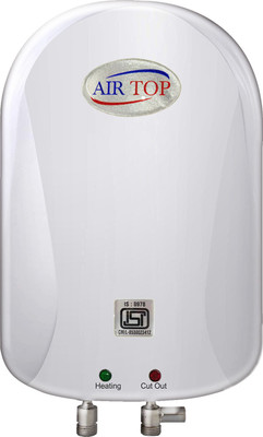 AIR TOP NEO Anti-Rust 1 L Storage Water Geyser (White)