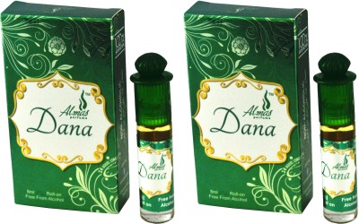 Almas DANA UAE fascinating fragrance pocket ( PACK OF 2 ) Floral Attar(Floral)