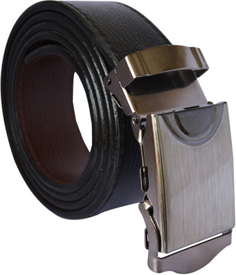 HENEDA Men Formal Black Synthetic Belt