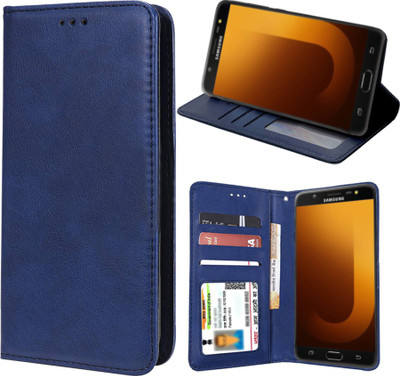 Unistuff Back Cover for Samsung Galaxy J7 Max(Blue, Dual Protection, Pack of: 1)