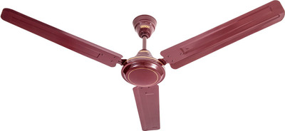 USHA Racer 1200 mm Ultra High Speed 3 Blade Ceiling Fan(Rich Brown/Brown, Pack of 1)