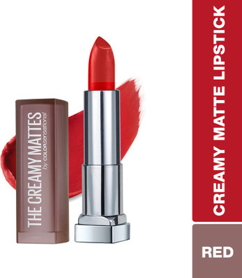 MAYBELLINE NEW YORK Color Sensational Creamy Matte Lipstick  (640 Red Liberation, 3.9 g)