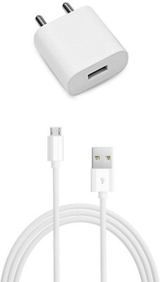 Setster 5 W 3.1 A Wall Charger for Mobile with Detachable Cable(White)