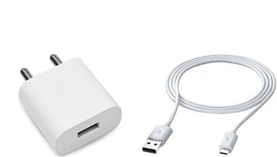 Wrapo 5 W 3.1 A Wall Charger for Mobile with Detachable Cable(White, Cable Included)