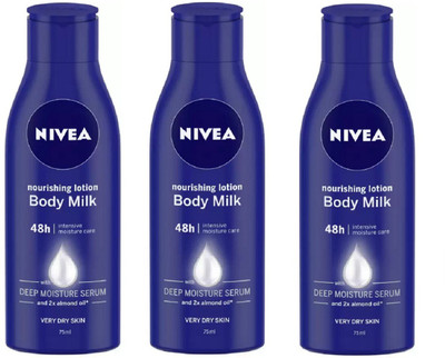 NIVEA Body Milk) Deep Moisture Serum(225 ml)