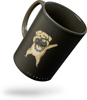 Tee Mafia pug-mug-1 Ceramic Coffee Mug(330 ml)