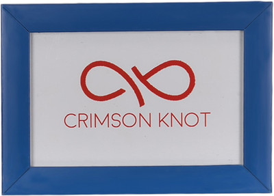 Crimson Knot Wood Table Photo Frame(Blue, 1 Photo(s), 4 x 6 in)