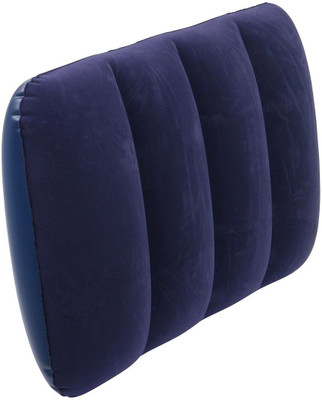 Pragati Hub Air Solid Travel Pillow Pack of 1(Blue)