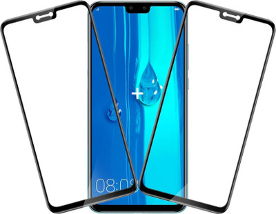 AMNR Edge To Edge Tempered Glass for Huawei Y9 2019(Pack of 2)