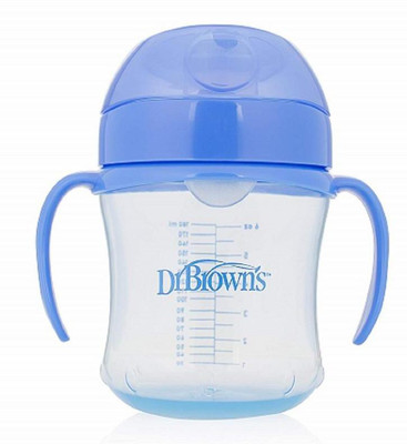 Dr. Brown's Natural Flow Soft-Spout Transition Cup - 180ml/6oz (TC61001-INTL)(Multicolor)