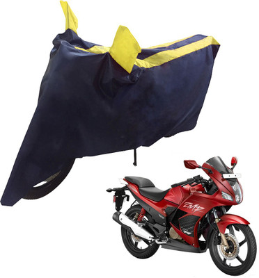 UrbanLifesylers Two Wheeler Cover for Hero(Karizma ZMR, Blue, Yellow)