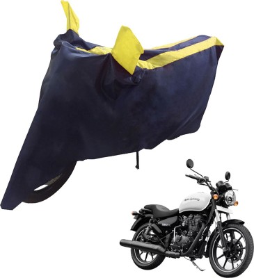 UrbanLifesylers Two Wheeler Cover for Royal Enfield(Thunderbird 350, Blue, Yellow)