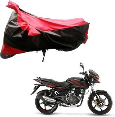 Mdstar Waterproof Two Wheeler Cover for Bajaj(Pulsar 150, Red, Black)