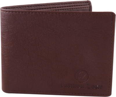 Fashion Zone Men Brown Artificial Leather Wallet(20 Card Slots)