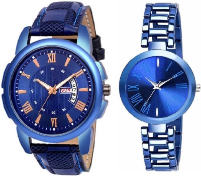 Standard Choice New Model Stylish Design Day And Date Analog Watch  - For Men & Women