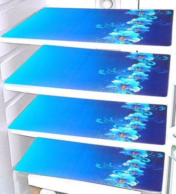 Dakshya Industries Fridge Mat(Width: 30 cm, Blue)