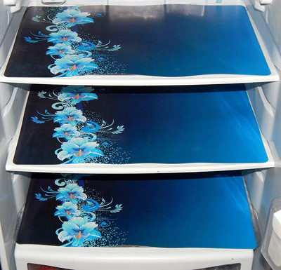 Dakshya Industries Fridge Mat(Width: 30 cm, Blue)