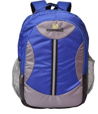 GOOD FRIENDS 15.6 inch Laptop Backpack(Blue)