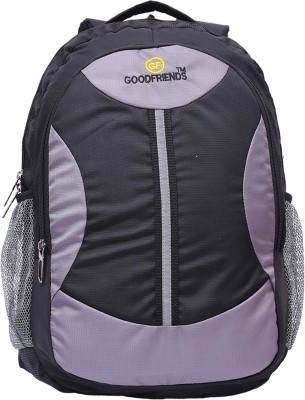GOOD FRIENDS 15.6 inch Expandable Laptop Backpack(Blue)