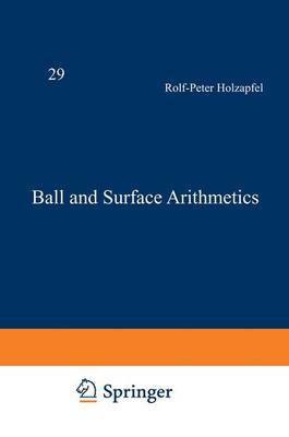 Ball and Surface Arithmetics(English, Hardcover, Holzapfel Rolf-Peter)