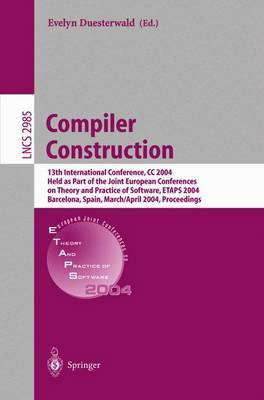 Compiler Construction(English, Electronic book text, Duesterwald Evelyn)
